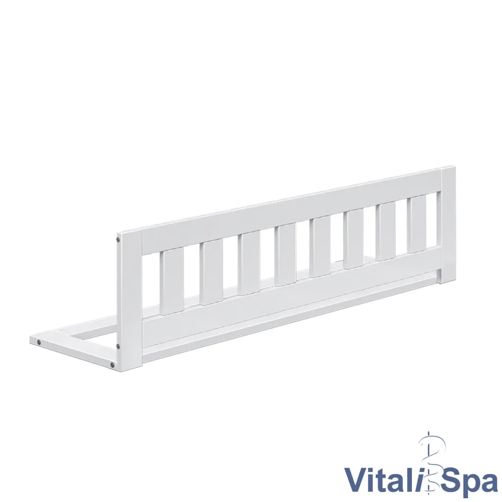 VITALISPA Rausfallschutz Für Kinderbett Bettschutzgitter Bettgitter 120cm Holz 4 VITALISPA Rausfallschutz Für Kinderbett Bettschutzgitter Bettgitter 120cm Holz – Bild 2