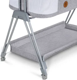 Lionelo Luna Ein Tragbares Beistellbett Mit Einer Matratze, Reisebett, Von Neugeboren Bis 9 Kg, In Der Höhe Und Der Neigung Verstellbar, 4 Rädern Mit Bremse, Befestigung Zum Elternbett -Kinderbett Geschäft 67f599417cd3fe50073d0297c45cb2a2