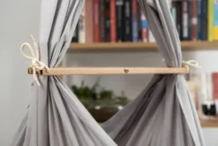 Baby Federwiege Komplett Set In Grau -Kinderbett Geschäft 724dfbc25551b1a48fc80a6dfc1d417e