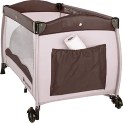 Tectake Kinderreisebett 126x65x80cm Mit Transporttasche - Coffee -Kinderbett Geschäft 7643cc83d40c94ce703e3a3dfbf739f4