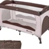 Tectake Kinderreisebett 126x65x80cm Mit Transporttasche - Coffee -Kinderbett Geschäft 7cf307463d2570ca772c05ce6ff8c5db