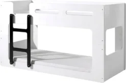 Vipack - Luca Halbhohes Bett 90 X 200 Cm Liegefläche, Weiß -Kinderbett Geschäft 7cff6c5369b2d740b9ebd5582aad0374