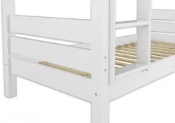 Hochbett Mit Überlänge 80x220 Etagenbett Kiefer Weiß Nische 100 Zubehör Wählbar V-60.16-08-220Wohne Zubehör -Kinderbett Geschäft 8499f41b056d56a81dfee42e450d2682