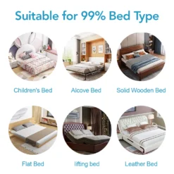 Zehnhase Bettgitter Länge 140 Cm 1 Seite Bettschutzgitter Kinderbettgitter Babybettgitter, Absturzsicherung Für Kinder, Baby, Grau -Kinderbett Geschäft 89589621d6111b3035f22a7747baa567