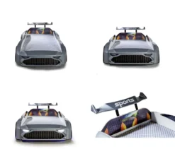 Autobett GT18 Turbo 4x4 Extreme Grau Mit Bluetooth -Kinderbett Geschäft 8cdefcdcb68cc5738b4f754a4c4f1728