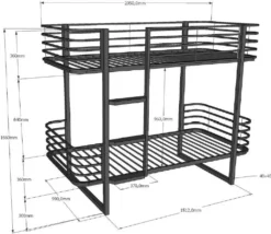 Vipack Etagenbett Metall Oscar Weiß -Kinderbett Geschäft 8e8ab601f25ebe92c420d0b10264627b