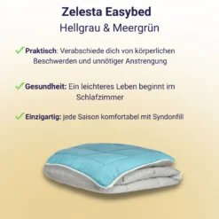 Zelesta Easybed Hellgrau & Meergrün 16 Zelesta Easybed Hellgrau & Meergrün -Kinderbett Geschäft 94d8b536b07412bc4d57ea472026eefa