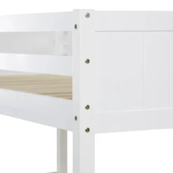 Homestyle4u 1898, Kinderbett Etagenbett 90x200 Und 140x200 Jugendbett Hochbett Weiß Holz -Kinderbett Geschäft 9c3325e8ff63f83c5ab2ec8ff76cfa40