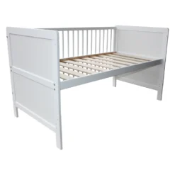 Kinderbett 3in1 Kinderbett / Beistellbett / Juniorbett 140x70cm Weiß -Kinderbett Geschäft 9d0995e801df65a70f4346881a3c522e