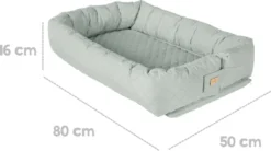 Roba Babylounge 3 In 1 'roba Style', Kuschelnest, Frosty Green, Wickelauflage, Bettschlange -Kinderbett Geschäft a09a65ceaaa80f32a21ccdec190fc0bc