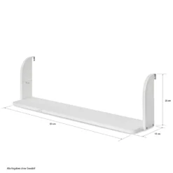 Homestyle4u 1906, Einhängeregal Hängeregal Hochbett Weiss, Regal Holz, 1 Ablage -Kinderbett Geschäft a0ccd831254ceee516fac96d7f455b17