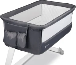 Lionelo Theo 2in1 Reisebett Beistellbett Kinderbett Ab Geburt Bis 9kg Dunkelgrau -Kinderbett Geschäft a15c71591a6f01ac96e7cf9d964877c9
