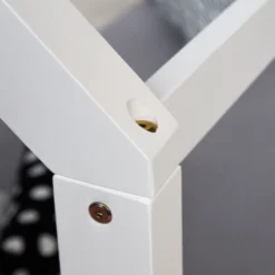 Homestyle4u 1992, Kinderbett Kinderhaus Spielbett Hausbett 90x200 Cm Weiß Mit Bettkasten -Kinderbett Geschäft a77cd2c40c3b2419e07ae7e2abf38d1f