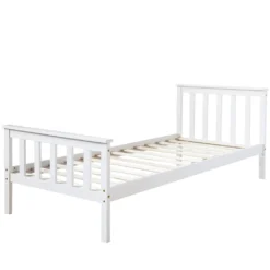 Homestyle4u 1416, Holzbett 90x200, Jugendbett Mit Lattenrost, Weiss, Kiefer Massivholz 13 Homestyle4u 1416, Holzbett 90x200, Jugendbett Mit Lattenrost, Weiss, Kiefer Massivholz -Kinderbett Geschäft a7b3283e0f1877ca4f7204d0b780bd49
