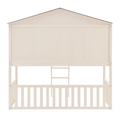 Juskys Kinderbett Farmhaus 90 X 200 Cm Mit Treppe, Dach & Fenster – Hochbett Rosa Für Kinder – Lattenrost Bis 150 Kg – Hausbett Aus Massivholz -Kinderbett Geschäft a9efa3bd2ade8c7fc32169e2f3cd5525