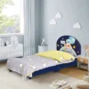 COSTWAY 140 X 70cm Kinderbett Mit Weichem Kopfteil & Fußteil, Lattenrost Babybett, Einzelbett Für Jungs Und Mädchen (Astronauten) -Kinderbett Geschäft ab9e9fcb9add25895fee64b43fc3fae9