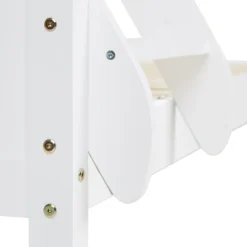 Homestyle4u 1898, Kinderbett Etagenbett 90x200 Und 140x200 Jugendbett Hochbett Weiß Holz -Kinderbett Geschäft af007fda50885b4cee5dab416b75b79c
