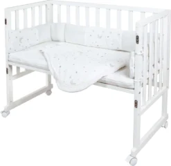 Roba Safe Asleep® Stubenbett 3 In 1 ""Sternenzauber"", Beistellbett Weiß, Babybett & Bank, Mit Zubehör -Kinderbett Geschäft b664f16dce92b9459c1d987a6aecf9d4