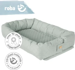 Roba Babylounge 3 In 1 'roba Style', Kuschelnest, Frosty Green, Wickelauflage, Bettschlange -Kinderbett Geschäft ba4d39d72f86ba0406a0391d9fcbe4f2