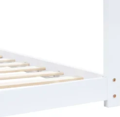 VidaXL Kinder-Bettgestell Weiß Massivholz Kiefer 70 X 140 Cm -Kinderbett Geschäft bb237ad293a7452f0d94919ee0ad1c6d