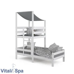 VitaliSpa Kinderbett Tom 90x200cm Spielturm Bett Spielbett Jugendbett Hausbett -Kinderbett Geschäft bbb2a6df153da8dc0560384cdc65f68c