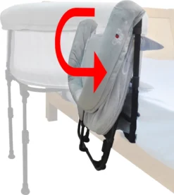 Close2Me Baby-Beistellbett Für Babys Von 0-5 Monaten (max. 9 Kg), Passend An Hohe Polsterungen Und Boxspringbett-Matratzen Von 22-26 Cm Höhe -Kinderbett Geschäft bd397db27fd683a8853816df8860b5b4