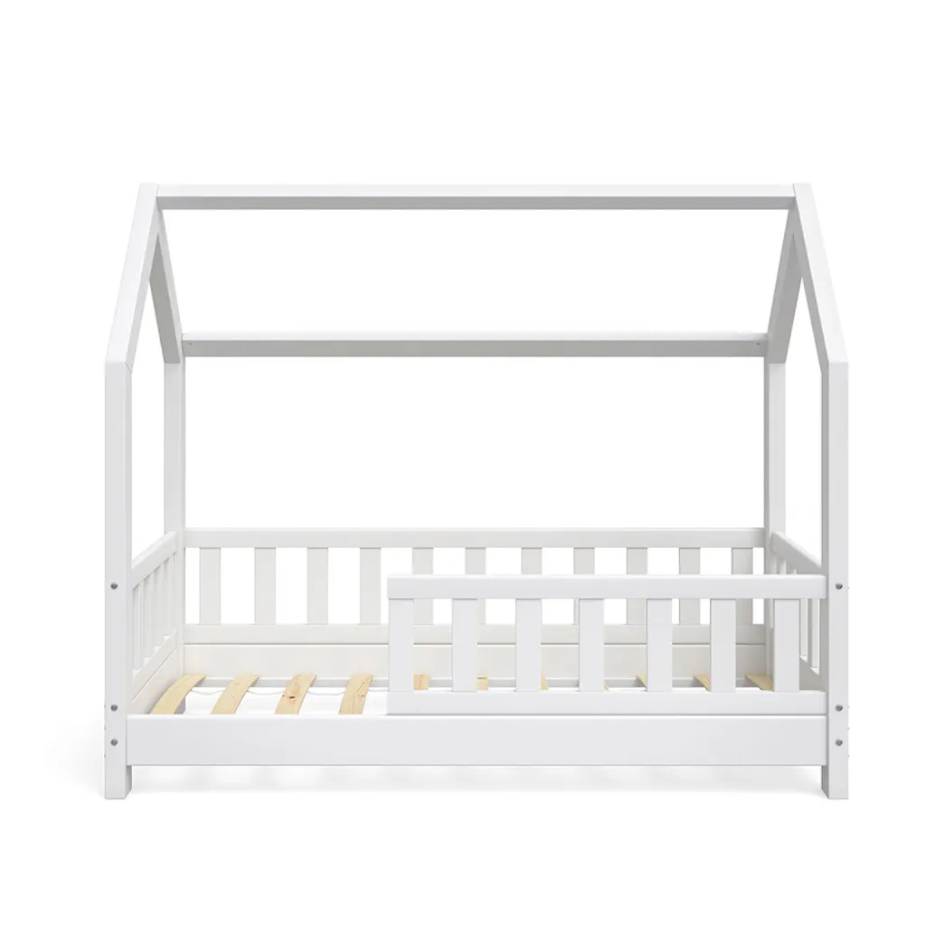 VitaliSpa Kinderbett Wiki Weiß 148 X 125,5 X 76 Cm Massivholz 7 VitaliSpa Kinderbett Wiki Weiß 148 X 125,5 X 76 Cm Massivholz – Bild 5