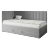 Bett Laura 3 Kinderbett Boxspringbett - Jugendbett Einzelbett Links - Grau 90 X 200 Cm -Kinderbett Geschäft c6b5bafd1240d840da014caaa1e8ff56