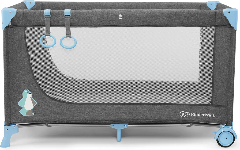 JOY-Reisebett Von Kinderkraft Blau 6 JOY-Reisebett Von Kinderkraft Blau – Bild 4