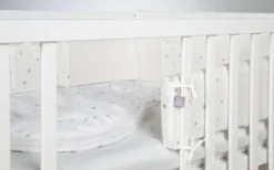 Roba Babybett Safe Asleep, Komplettbettset, Matratze, Nest, Babyschlafsack, 70x140cm Sternenzauber -Kinderbett Geschäft cd10e457273e7e54dd75dbc23754200a