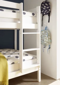 Etagenbett Alain Kiefer Massiv Weiß Teilbar Zu 2 Einzelbetten Kinderzimmer Hoch Doppel Stockbett -Kinderbett Geschäft cf380a4ca6844d330d0fb0a882765ad0