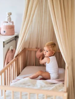 Jollein Möbel Betthimmel 245 Cm, Nougat Bettzubehör Bettzubehör Baldachin Moskitonetz -Kinderbett Geschäft cf77a187c5d4f65a83631842514eeeb9