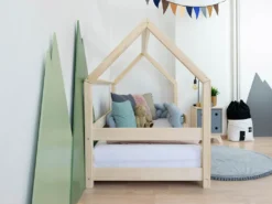 Hausbett TERY Mit Rausfallschutz -Kinderbett Geschäft d16c9a40aa277522105deb94b314c78d