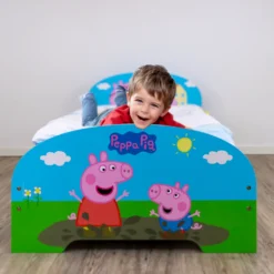 Peppa WUTZ Bett - Peppa Pig - Kinderbett - Mit Rausfallschutz - Maße 70x140 Cm -Kinder Bett Kinderzimmer Möbel 11 Peppa WUTZ Bett - Peppa Pig - Kinderbett - Mit Rausfallschutz - Maße 70x140 Cm -Kinder Bett Kinderzimmer Möbel -Kinderbett Geschäft d1dbe1c437340df679fc0006faa4a670