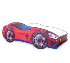 Alcube® Autobett 80x160 Cm PKW Spider CAR Mit Matratze Und Lattenrost Spielbett Kinderbett 80x160 Cm Für Kleine Spinnenmann - Rot -Kinderbett Geschäft d27ef112cd1b11096d30bc5e084c39bf