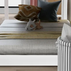 Merax Etagenbett 90x200 Cm Hochbett Mit Treppe Und Lattenrost, Dach Und Rausfallschutz, Kieferholzbett Kinderbett Für 2 Kinder, Weiß -Kinderbett Geschäft d2dd486da7eeaeea3cbec4780fe8741d