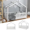 VitaliSpa Kinderbett Design Weiß 148 X 132 X 77 Cm Massivholz -Kinderbett Geschäft d4ed59702aa8e9dbe3844b7ff308b732