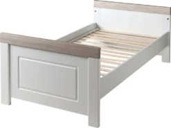 Roba Kombi-Kinderbett 'Felicia', 70 X 140 Cm, Weiß, Höhenverstellbar, 3 Schlupfsprossen, Umbaubar -Kinderbett Geschäft d90f02824d0f1762016a1c1853b1d37a