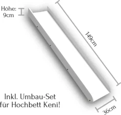 Rutsche Zu Jugendbett Bett Kinder Kinderbett "Keni I" Weiß 11 Rutsche Zu Jugendbett Bett Kinder Kinderbett "Keni I" Weiß -Kinderbett Geschäft d97aa9de33470383d94c020c09b88edc