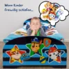 PAW Patrol Bett 70 X 140 Cm | Kinderbett Für Jungen Und Mädchen Ab 2 Jahren | Kinder Bett Mit Rausfallschutz & Lattenrost | Kinderzimmermöbel Mit Coolem Design -Kinderbett Geschäft e0532ca7dc2843c75c9e169ea61607ae
