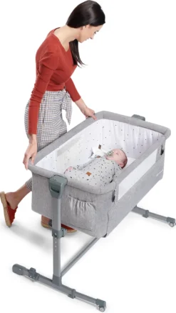 NESTE UP 3 In 1-Beistellbett Von Kinderkraft Beige -Kinderbett Geschäft e4475cd60fe4fb037e487c4875f0a59b