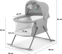 LOVI 3in1-Kinderbett Von Kinderkraft Grau -Kinderbett Geschäft e4afadd6a36b92086c61f647dccb43d9