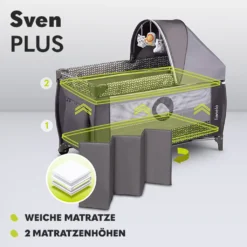 Lionelo Sven Plus 2 In 1 Baby Bett Laufstall Baby Grey Scandi) -Kinderbett Geschäft ee4753281ed21250ac2fe351ee93c274