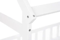 Kinderbett Hausbett Set 160×80 Mit Rausfallschutz Und Matratze Weiß Einzelbett -Kinderbett Geschäft f17b593d02e3e85047427ecb5643a138