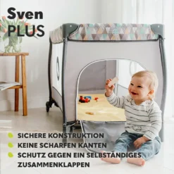 Lionelo Sven Plus 2 In 1 Baby Bett Laufstall Baby Grey Scandi) -Kinderbett Geschäft f42406971705e6a1e16017a79d7614dc