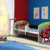 ACMA Jugendbett Kinderbett Junior-Bett Komplett-Set Mit Matratze Lattenrost Und Rausfallschutz Wenge 06 Formel 1 180x80 -Kinderbett Geschäft f6c25949fe40d7705f0310e26b5d600f