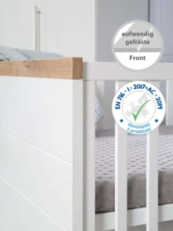 Roba Kombi-Kinderbett 'Nele' 70 X1 40 Cm, Babybett Umbaubar Zum Juniorbett, Weiß,Nachbildungleisten In 'Artisan Eiche' 15 Roba Kombi-Kinderbett 'Nele' 70 X1 40 Cm, Babybett Umbaubar Zum Juniorbett, Weiß,Nachbildungleisten In 'Artisan Eiche' -Kinderbett Geschäft f7256f501af5b40aceded34c0fa47895