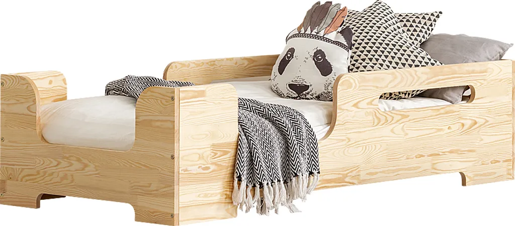 Selsey Kinderbett KERIBLY Jugendbett Massivholz Kiefer Mit Rausfallschutz Und Lattenrost, 90 X 200 Cm 5 Selsey Kinderbett KERIBLY Jugendbett Massivholz Kiefer Mit Rausfallschutz Und Lattenrost, 90 X 200 Cm – Bild 3