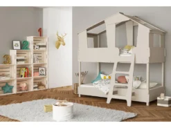 Etagenbett Hochbett Baumhausbett Stockbett Kinderbett Holzbett Bett "Tyler I" -Kinderbett Geschäft fbb2153093a30b8222de90046614e145