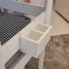 Doppel-Ablage-Boxen Hängeboxen Für Hochbetten, Weiss -Kinderbett Geschäft fc543c59b1fd484f6cfa68508506f410